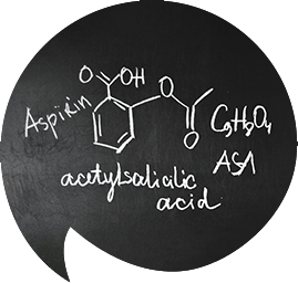 Formula kimike e acidit acetilsalicilik